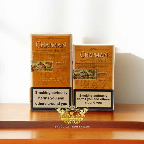 Thuốc Lá Chapman Vanilla No2 Điếu Lớn - Ảnh 9