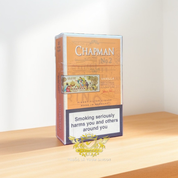Thuốc Lá Chapman Vanilla No2 Điếu Lớn - Ảnh 3