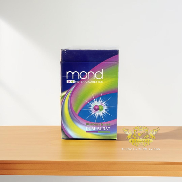 Thuốc Lá Mond Blueberry And Mint Dual Burst