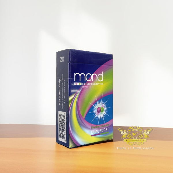 Thuốc Lá Mond Blueberry And Mint Dual Burst