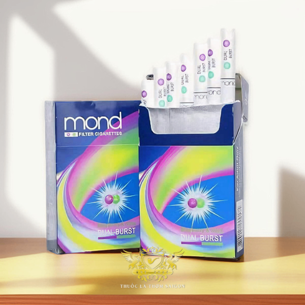 Thuốc Lá Mond Blueberry And Mint Dual Burst