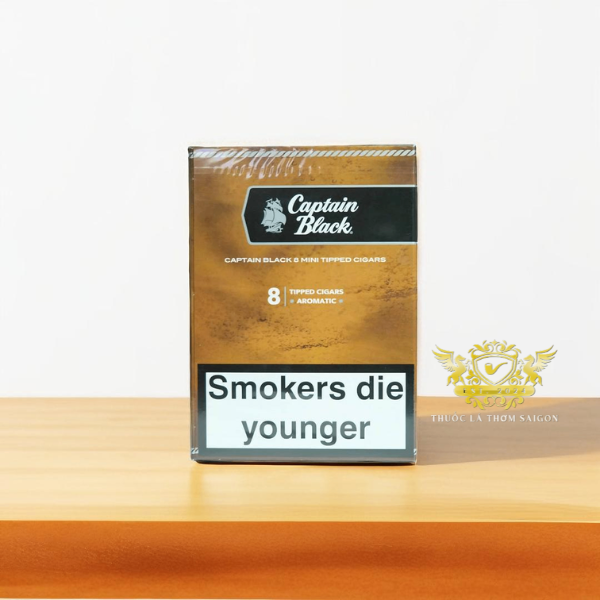 Captain Black Dark Crema 8 Điếu