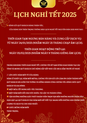 Lịch Nghỉ Tết Nguyên Đán 2025